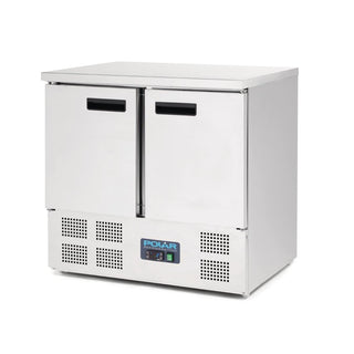 G-Series Double Door Counter Fridge 240Ltr- Polar U636-A