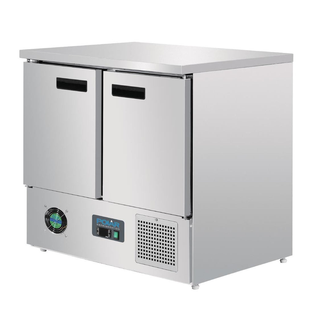 G-Series Double Door Counter Fridge 240Ltr- Polar U636-A