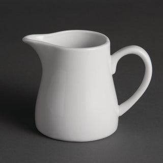 Olympia Whiteware Cream & Milk Jugs 305ml (6 Pack) - U821