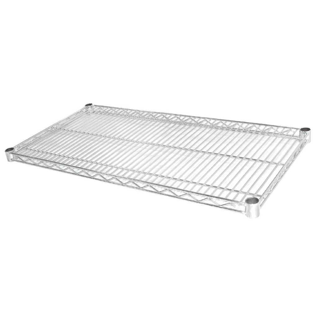 Chrome Wire Shelves 1525 x 610mm (Pack of 2)- Vogue U894