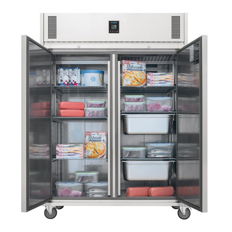 U-Series Premium Double Door Freezer 1170Ltr- Polar UA004-A