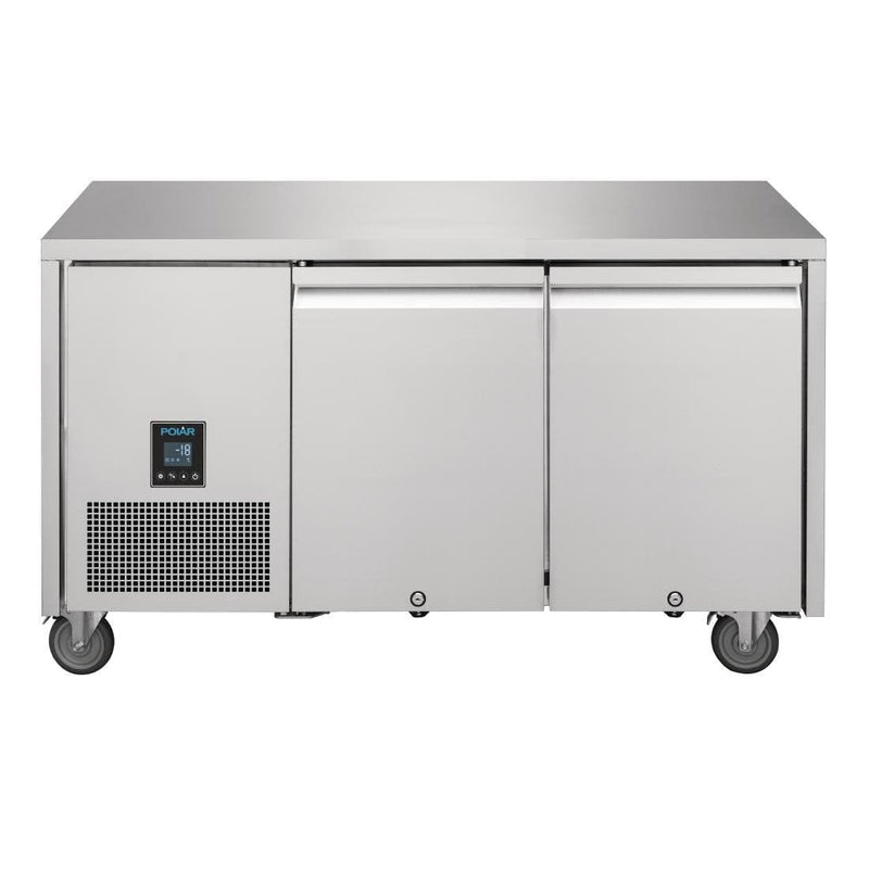 U-Series Premium Double Door Counter Freezer 267tr- Polar UA006-A