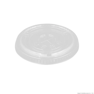 PakMax 90mm PET Flat Lids - CCFL-90C-PET-LID