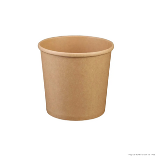 PakMax KRAFT 16oz Paper Deli Container - DELI-96-16K