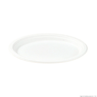 PakMax 10" Sugarcane Oval Plate - PL-O10