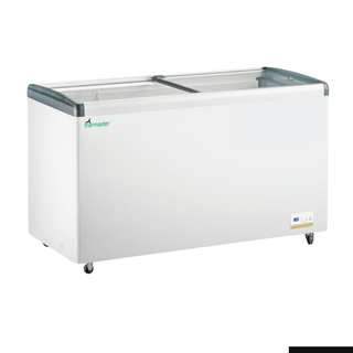 Thermaster 456L Chest Freezer with Flat Glass Sliding Lids - WD456G