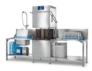 Hobart PROFI Wide W/ Vapostop, Drain Heat Recovery & Auto Hood Lift  - AMXXL-VRHL/C
