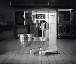 60 Quart Legacy Planetary Mixer With Bowl, Beater, Whip, Dough Hook & Bowl Truck - HL600-20STDA-C- Hobart HB-HL600-20STDA-C