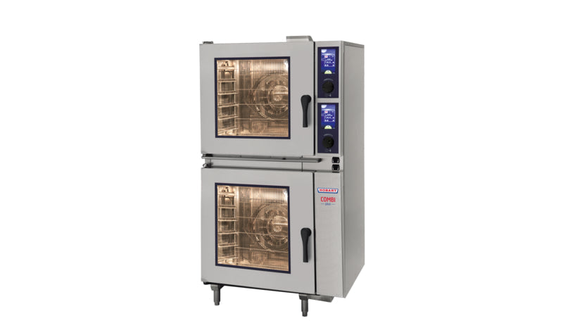 Combi Plus Convection Steamer - 6X1/1Gn On 6X1/1Gn - HPJ661E- Hobart HB-HPJ661E