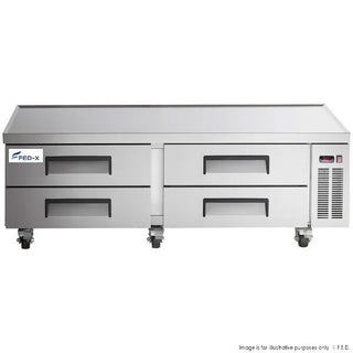 FED-X Chef Base Refrigerated Drawer Bench 453L XCB-72