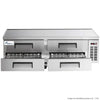 FED-X Chef Base Refrigerated Drawer Bench 453L XCB-72