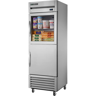 TRUE Reach-In 1 Combination Half Swing Door Refrigerator - T-23-1-G-1-HC-FGD01