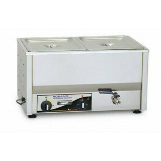 Chocolate Bain Marie 2 x 1/2 size, pans- Roband RB-CHOC2A