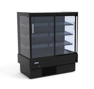 Self Contained Sliding Door Low Height Open Display Cabinet - SGND153S-SD- Hussmann SGND153S-C-SD