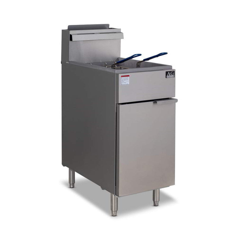 AG Commercial Gas Fryer - 3 Burner Natural Gas