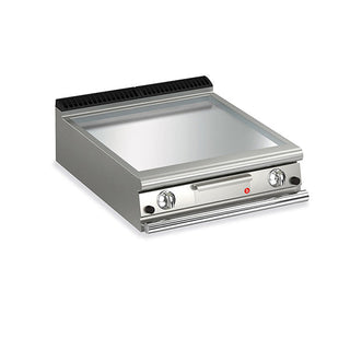 Gas Fry Top With Smooth Chrome Plate And Thermostat Control - Q90FTT- Baron SI-Q90FTT/G805