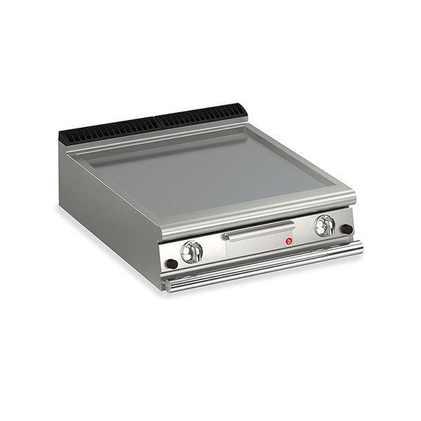 Gas Fry Top With Smooth Mild Steel Plate - Q70FT- Baron SI-Q70FT/G800