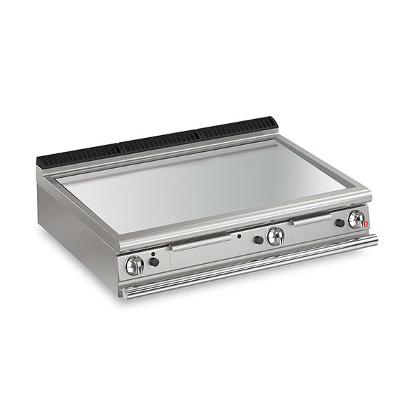 Gas Fry Top With Smooth Chrome Plate And Thermostat Control - Q70FTT- Baron SI-Q70FTT/G1205