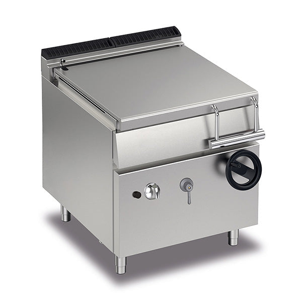 60L Gas Bratt Pan With Manual Tilting 700Mmd- Baron SI-Q70BR/G80