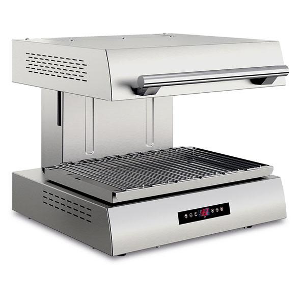 Adjustable Height Ultra Rapid Electric Salamander With 540 X 365 Mm Cooking Surface- Baron SI-BDSM600