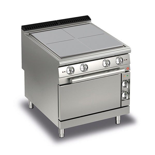 Electric Target Top With Electric Oven - 900Mm Depth- Baron SI-Q90TPF/EE800