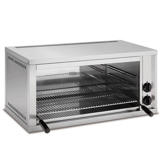 Fixed Height Electric Salamander Grill With 600 X 350 Mm Cooking Surface- Baron SI-SEF2/2