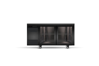 Skope BackBar 2 Glass Sliding Door CounterLine Fridge