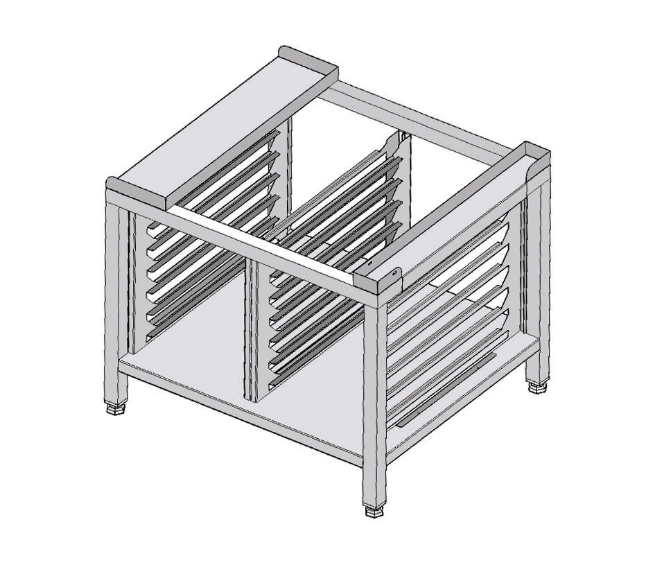 Stand With 12 Sets Of Guides To Hold 1/1Gn Trays - Fagor SH-11-B