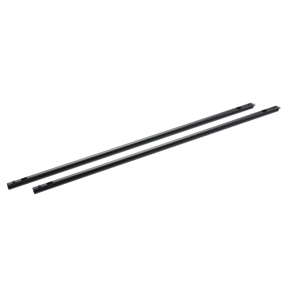 2 x Extension Mount Poles 900mm - Black- Heatstrip TM-THYAC-049