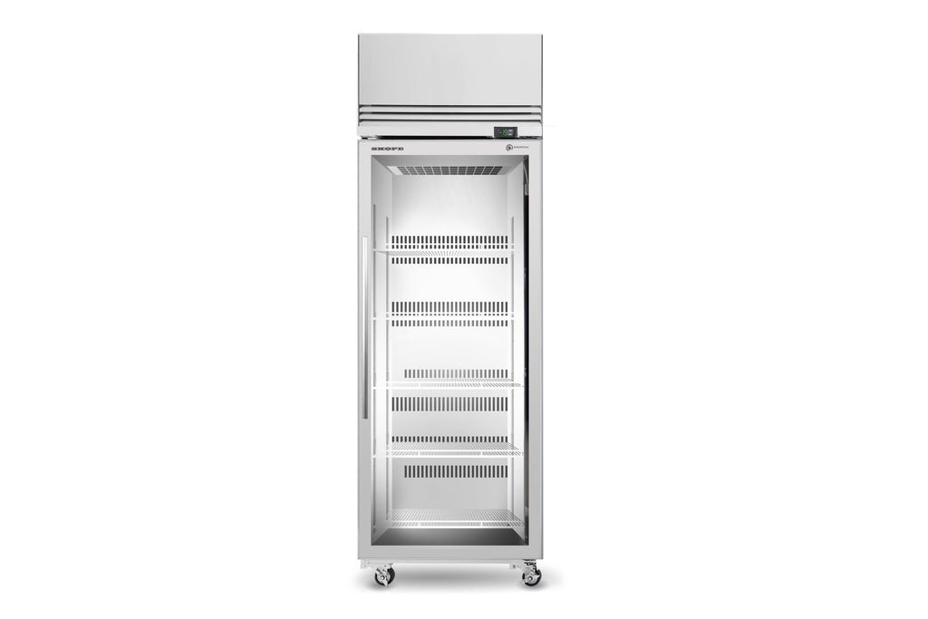 TMF650N-A 1 Glass Door Upright Display or Storage Freezer