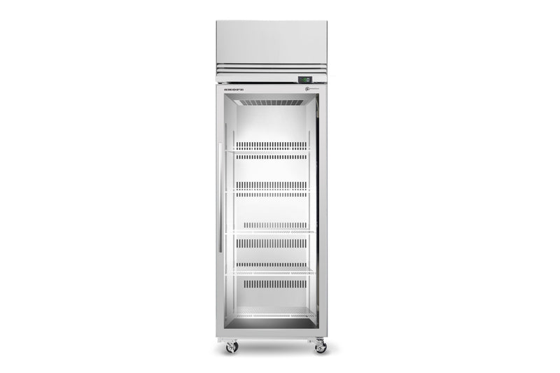 TMF650N-A 1 Glass Door Upright Display or Storage Freezer