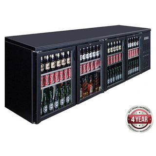 Four Door Drink Cooler - Thermaster BC4100G