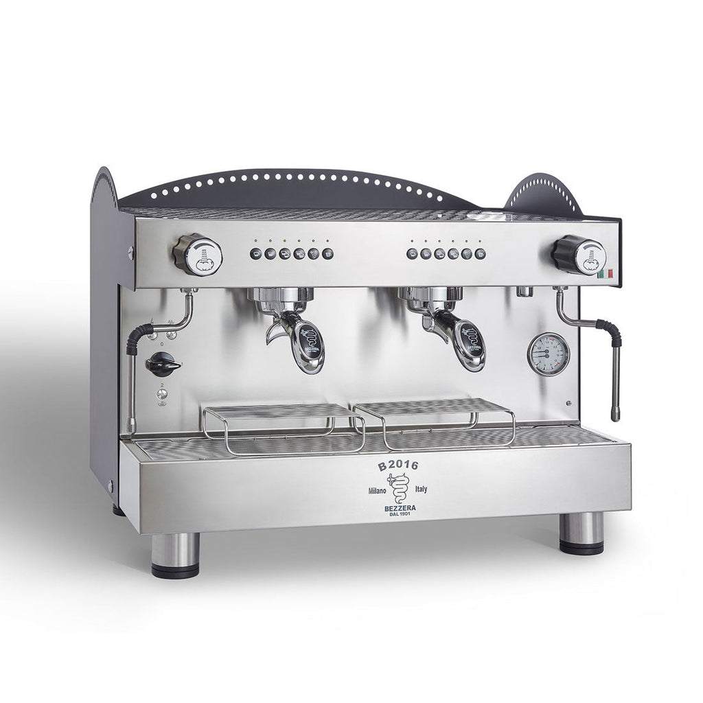 3L Black 2-Group Professional Espresso Machine - Bezzera BZB2016B2DE