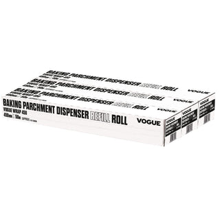 Baking Parchment Refills for Wrap450 Dispenser (Pack of 3)- Vogue CW205