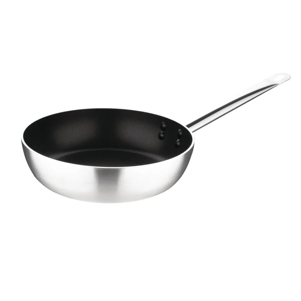 Non-stick Teflon Aluminium Induction Platinum Plus Saute Pan 280mm- Vogue FB695