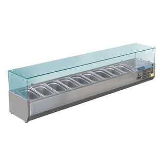 G-Series Countertop Prep Fridge 9x 1/3GN- Polar GD878-A