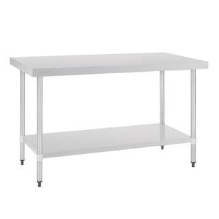 Stainless Steel Prep Table without Upstand- Vogue GJ504