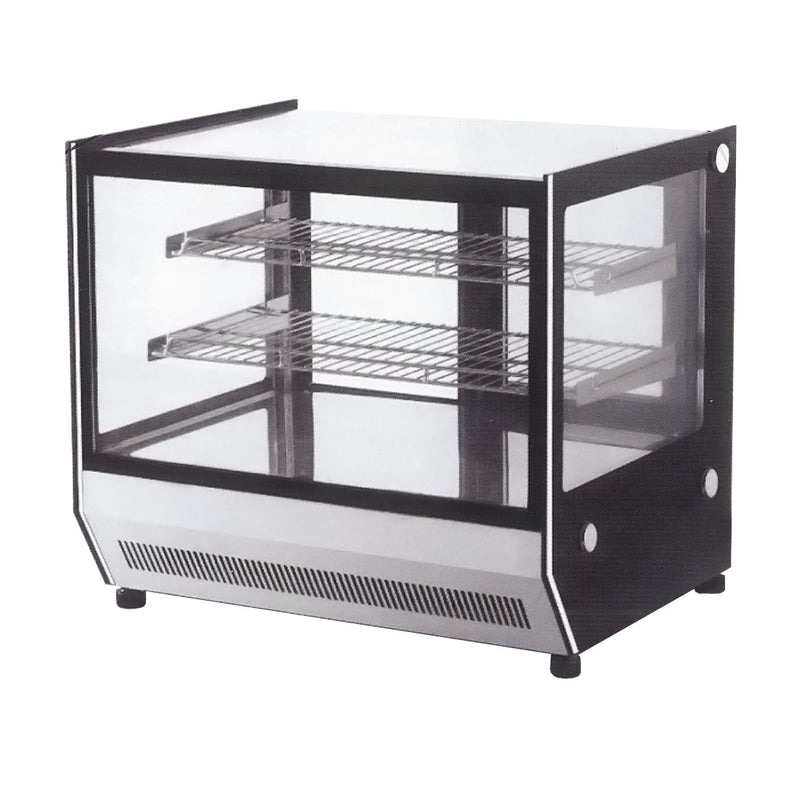 2NDs: Counter Top Square 2 Shelves Glass Cold Food Display -NSW1346- Bonvue GN-1200RT-NSW1346