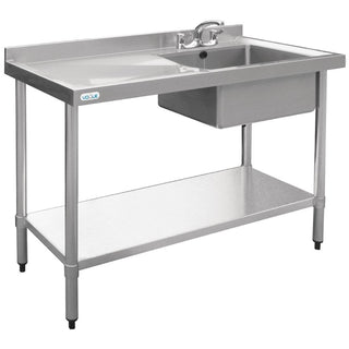 Single Bowl Sink L/H Drainer- Vogue HC902