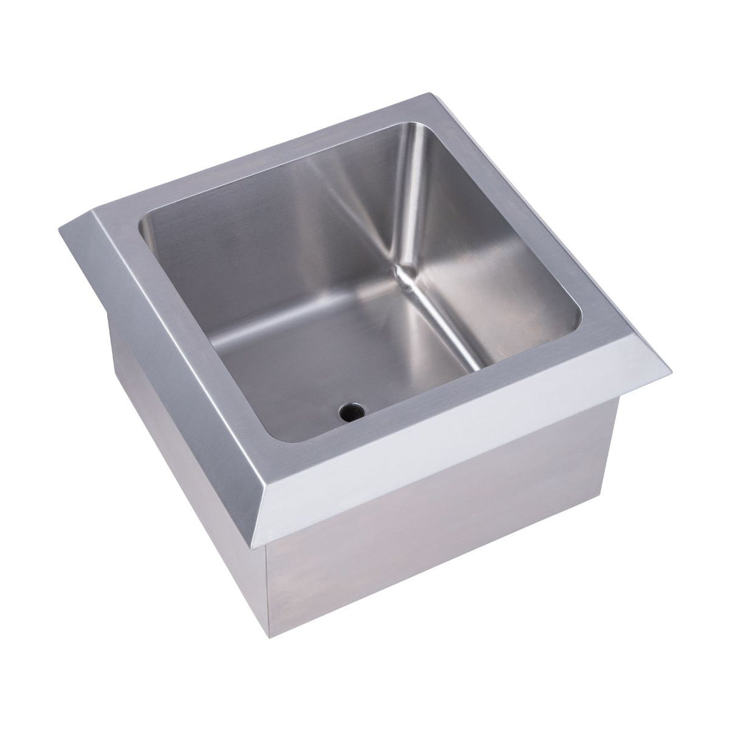 Drop In Insulated Stainless Steel Ice Well - 400 x 350 x 300- 3Monkeez ICEDI-403530