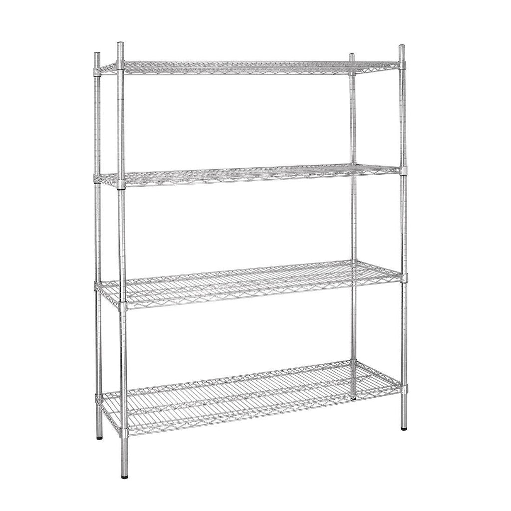 4 Tier Wire Tower Unit 610x610mm- Vogue L929