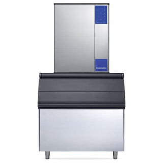 High Production Half Dice Ice Machine 400Kg- Icematic SI-MH402-A