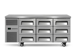 ReFlex 9 Drawer Underbench GN 1/1 Fridge- Skope RF7.UBR.3.D9