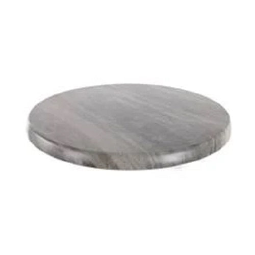 Round Iso Table Top 60cm - Grey- Mensa Heating MH-Round-Iso-Table-GR