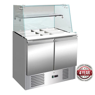 Compact Food Service Bar Two Door - Thermaster S900GC