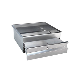 Compact Stainless Steel Drawer- 3Monkeez SS CDrawer-L