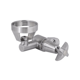 Cam Action 45 Degree Bubbler with Metal Mouthguard- 3Monkeez T-3MSS-BUB45C