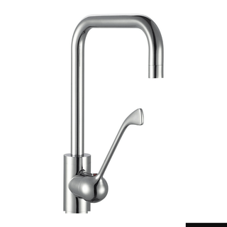 Deck Mounted Faucet with Wrist-Action Handle - Sunmixer T20111