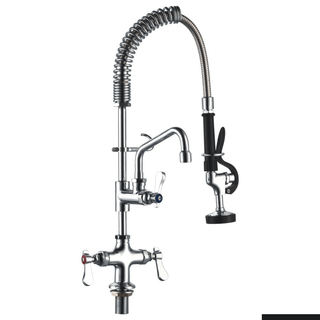 Pre Rinse Unit with Add-on Faucet and 152mm Swing Nozzle - Sunmixer T98001MN-2