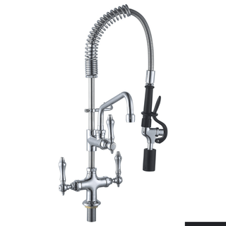 Pre Rinse Unit with Add-on Faucet and 152mm Swing Nozzle - Sunmixer T98001MN-2C